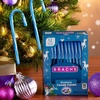 image:imageBrachs Blueberry Candy Canes Christmas Candy Holiday Ornaments 53 oz Box 12 Count