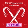 image:imageBrachs Mini Peppermint Holiday Candy Canes Christmas Candy 35ct Box