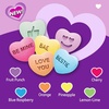 image:imageBrachs Valentines Sweet Bright Conversation Hearts Hard Candy 11 oz Box