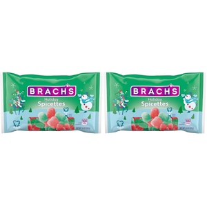 image:imageBrachs Holiday Spicettes Holiday Gumdrop Candies Red and Green Gumdrops 10 oz10 Ounce Pack of 2